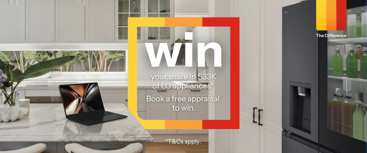LJ Hooker Wollongong Corrimal Shellharbour Property Appraisal Spring Selling Leasing Campaign with LG Appliances